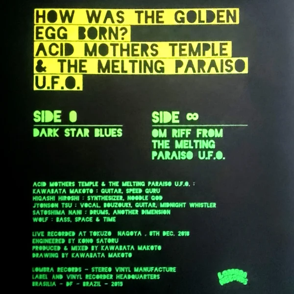 ACID MOTHERS TEMPLE & the melting paraiso U.F.O - vinil 10" - Imagem 3